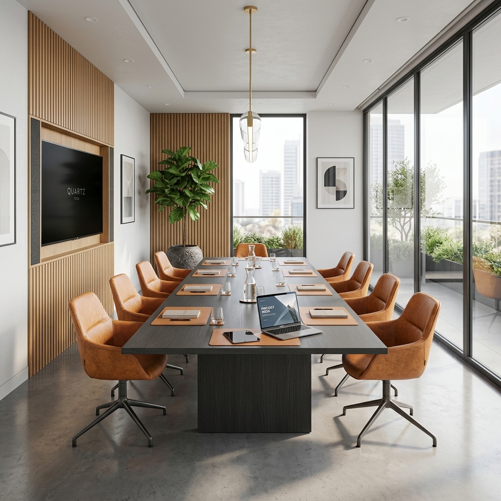 Modern meeting room